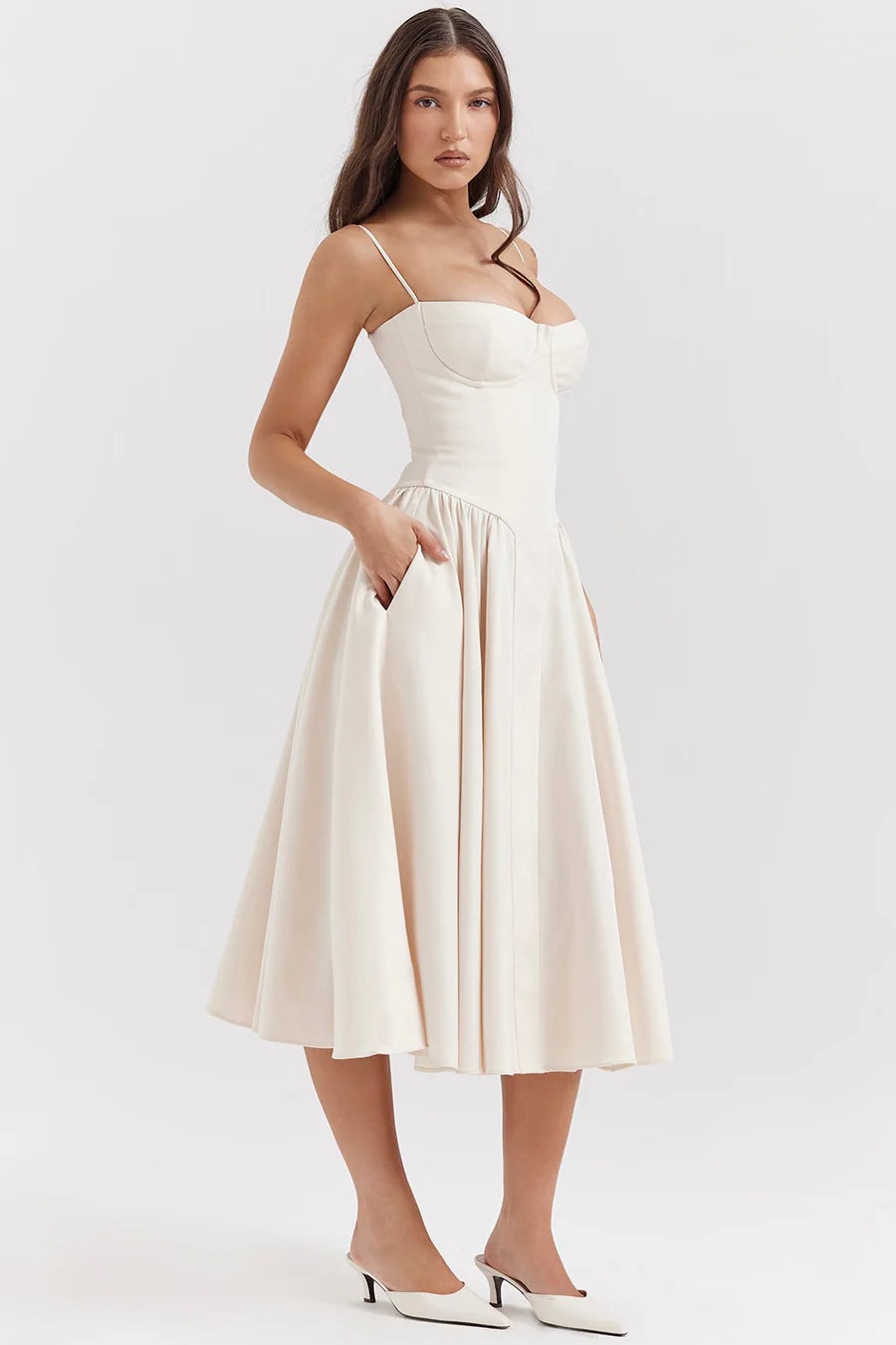 Corset Midi Sundress